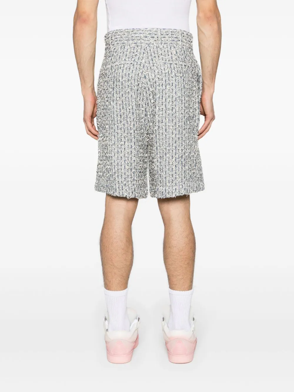 Boucle Tweed Skater Shorts