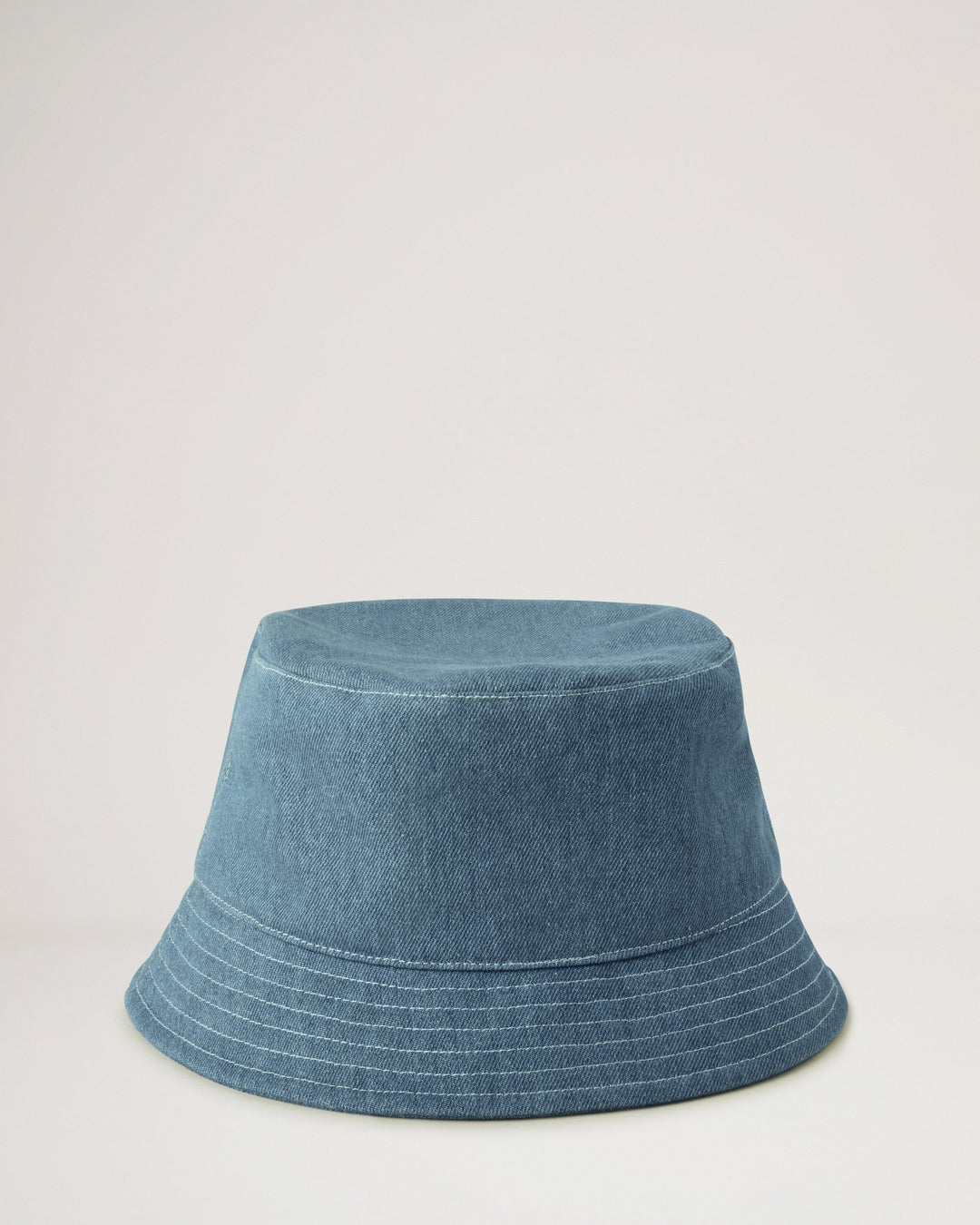 Denim Bucket Hat Denim Blue Cotton
