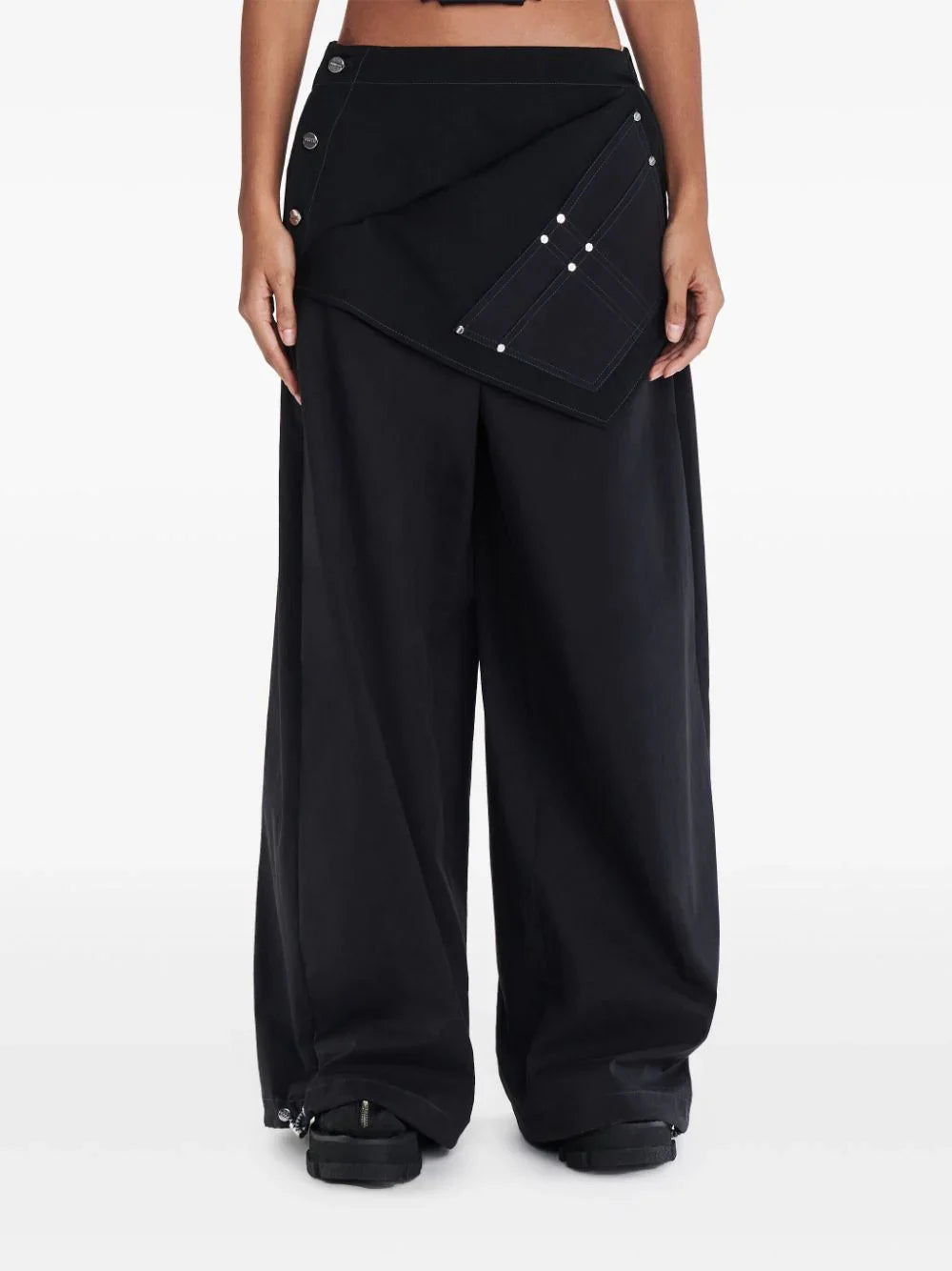 Foldover Parachute Pant