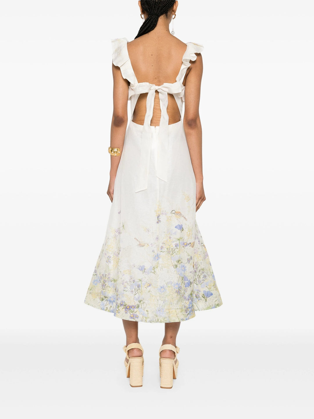 Harmony Frilled Midi