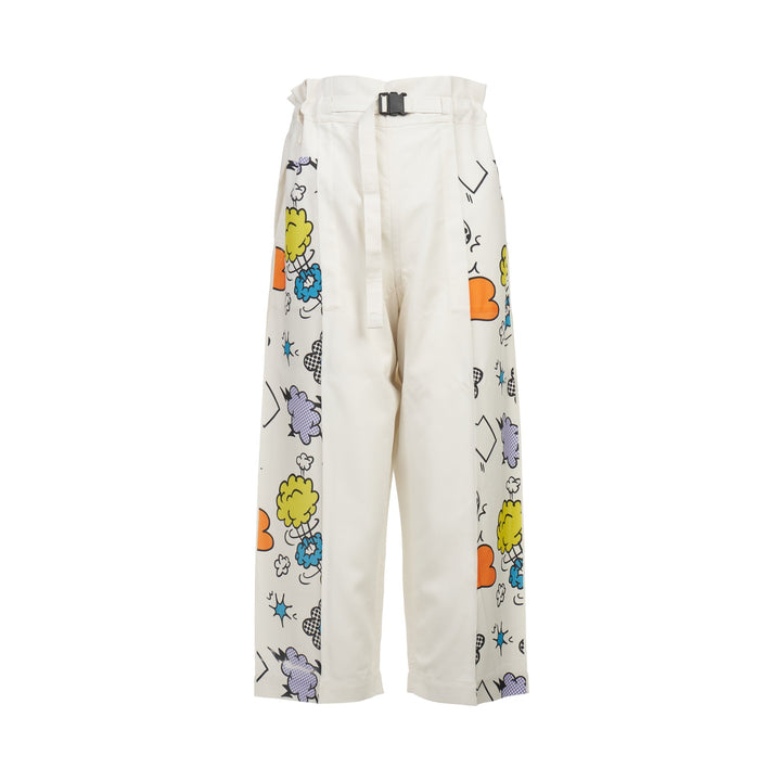 Pop Flat Bottom Pants