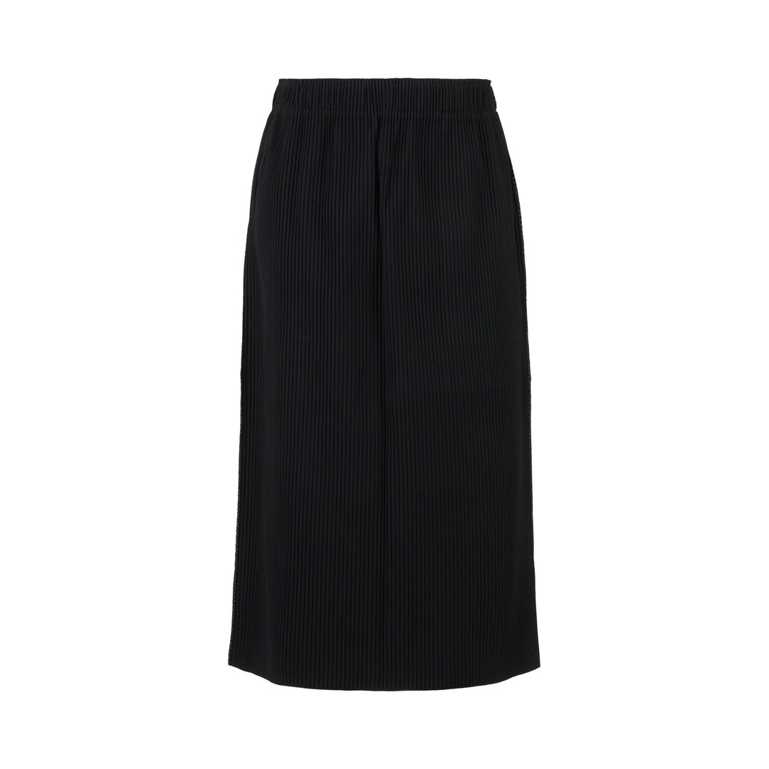 Fine Knit Pleats Skirt