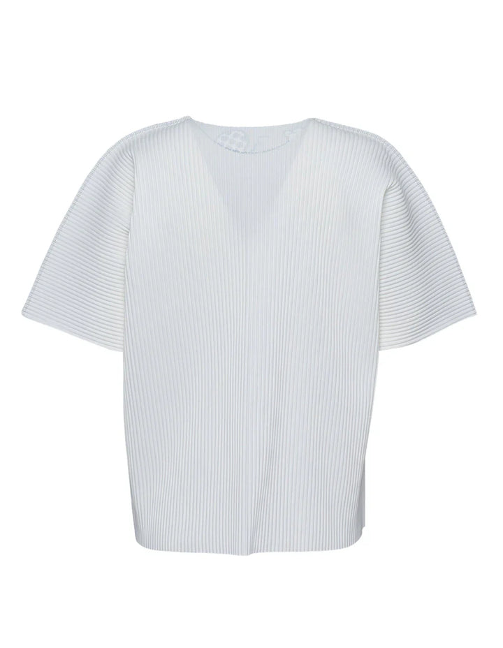 Pop Fine Knit Pleats Top