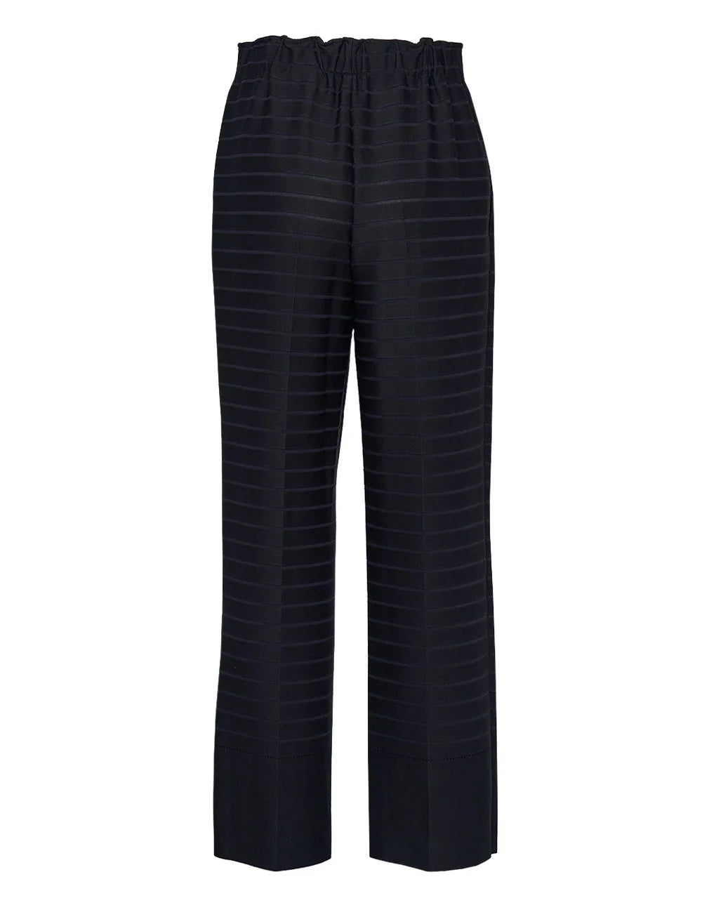 Wide Stripe Knit Pants