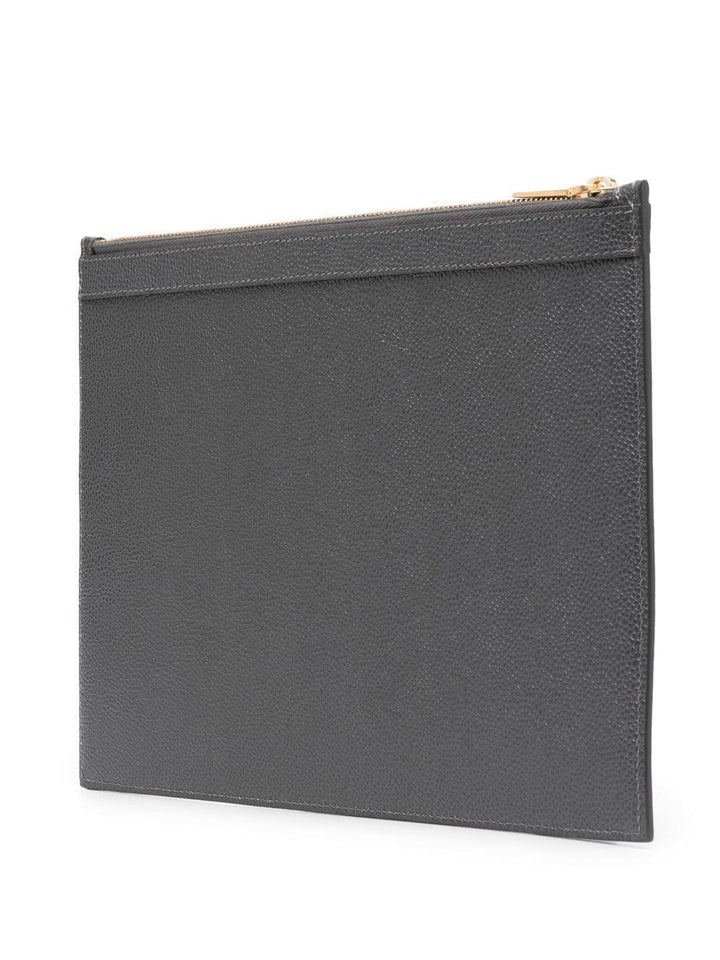 Small Document Holder In Pebble