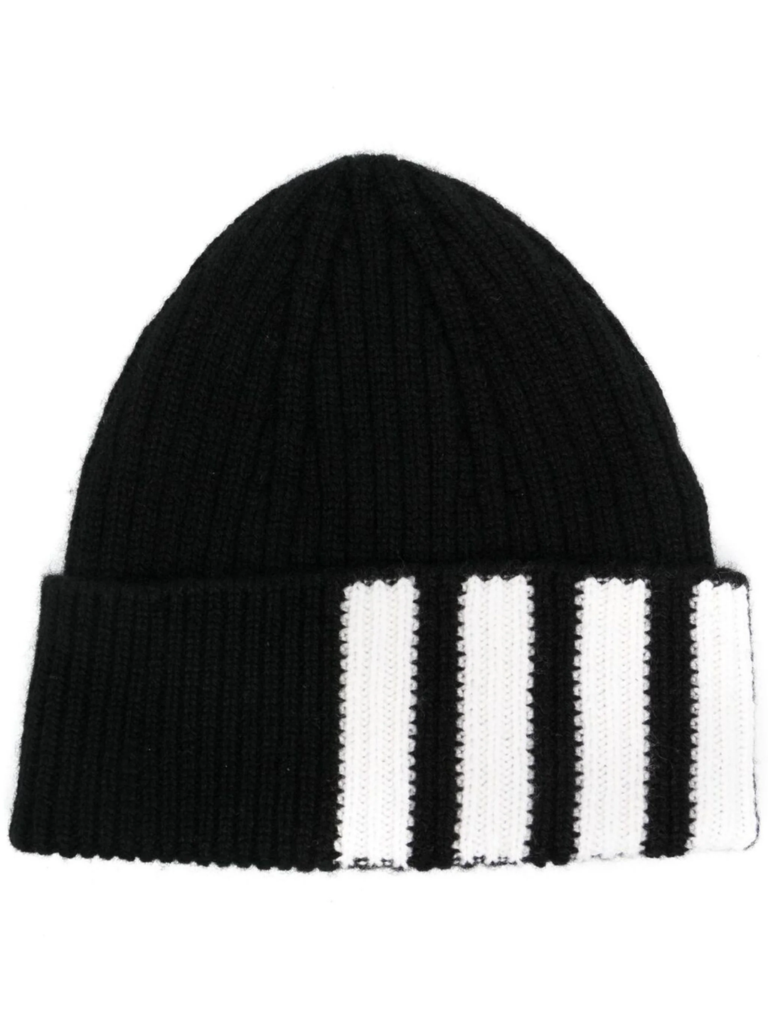 Rib Hat With 4 Bar Stripe