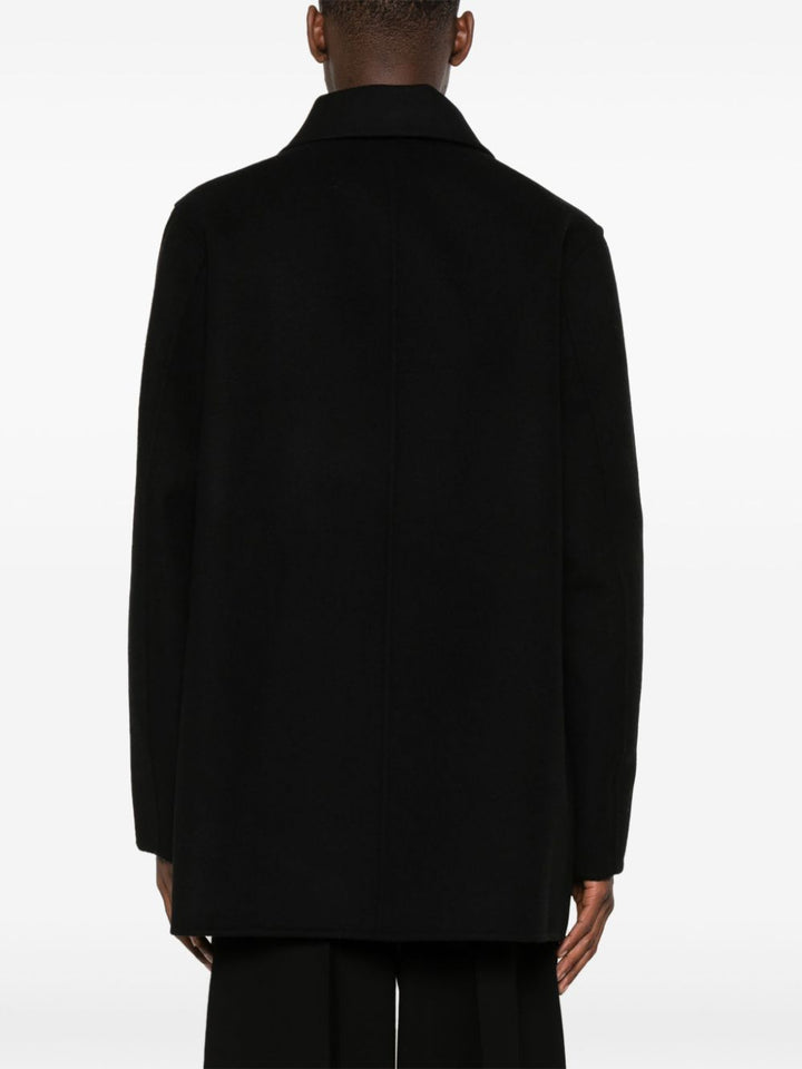 Wool Cashmere Blend Caban Coat