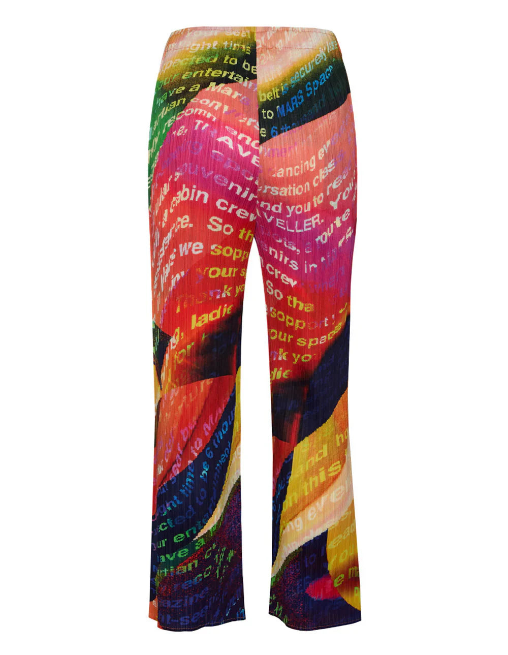 Random Pleats Voyager Pants