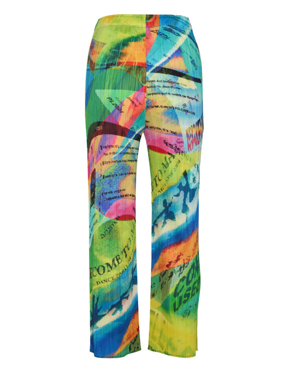 Random Pleats Voyager Pants