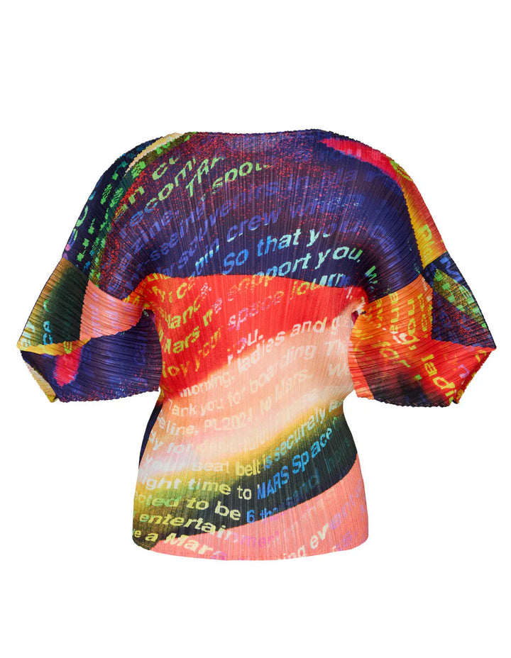Random Pleats Shirt