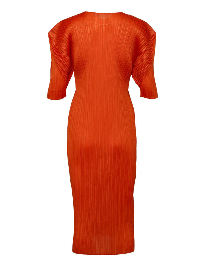 Random Pleats Dress
