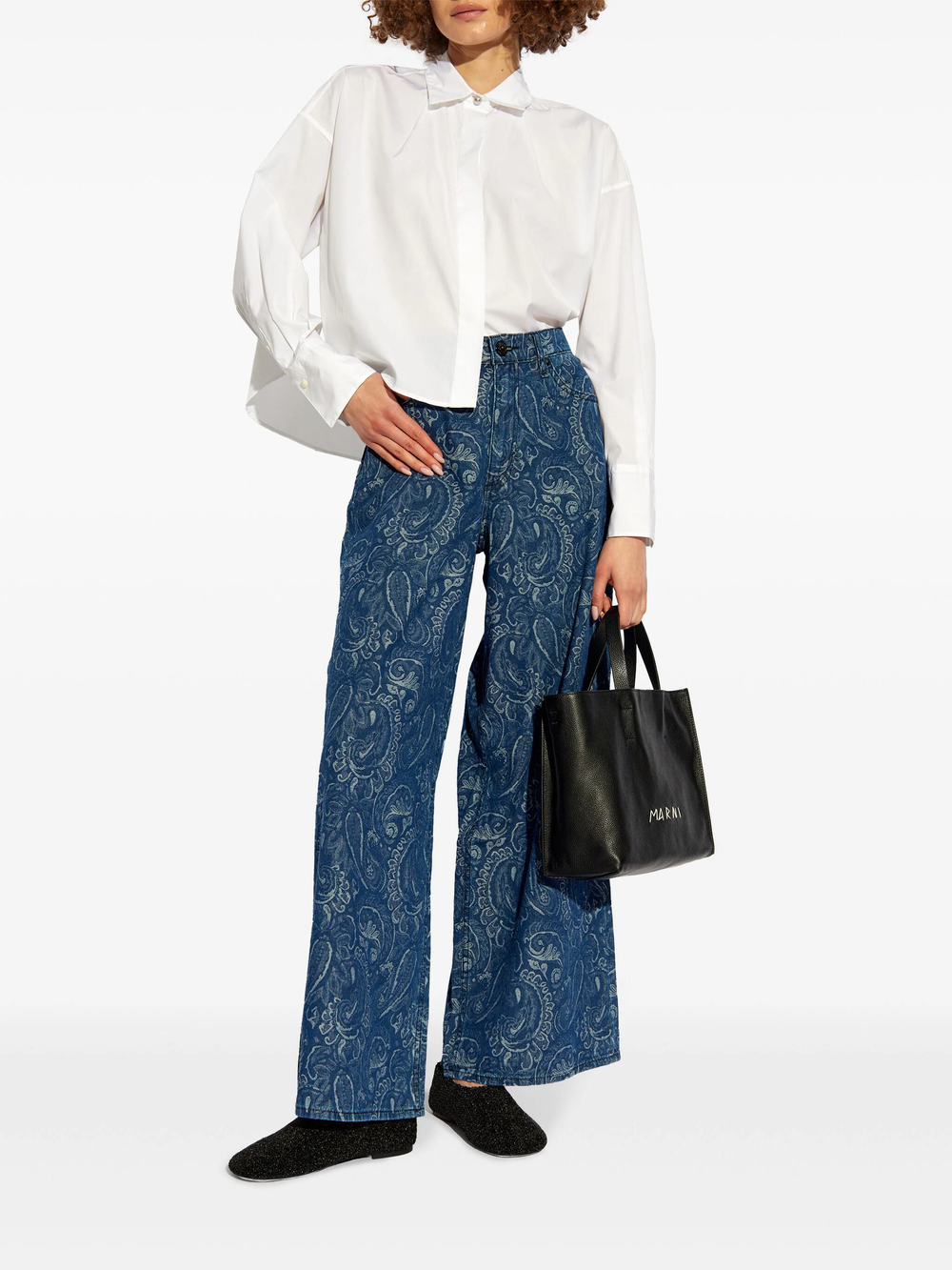 rag & bone Sofie Ankle Wide-Leg Jeans - view 2