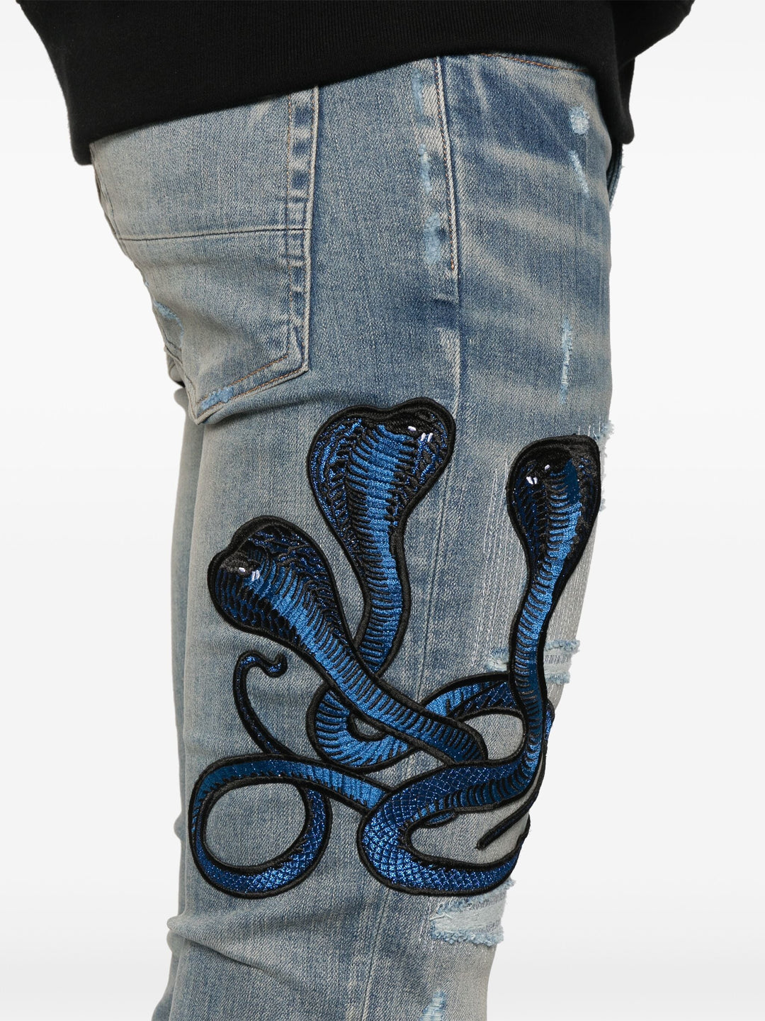 Blue Snake Archival Jeans - Main Image