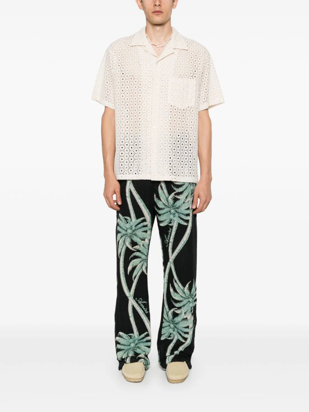 Twisted Palms Tapestry Pant