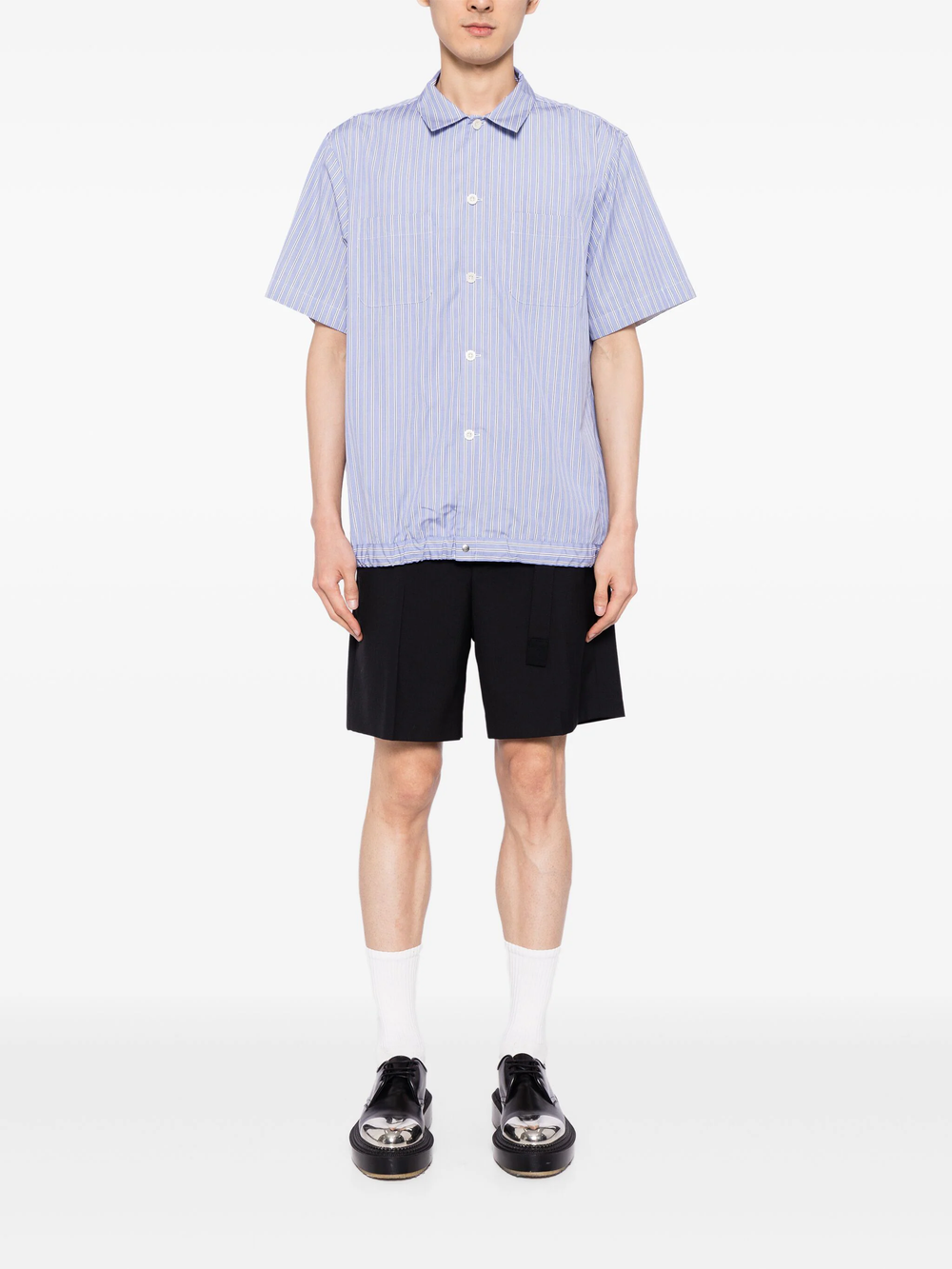 sacai Cotton Poplin Shirt - view 2