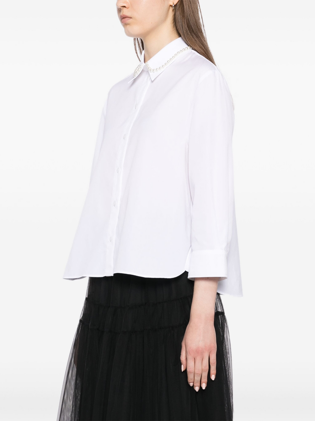 Cropped Masculine Shirt