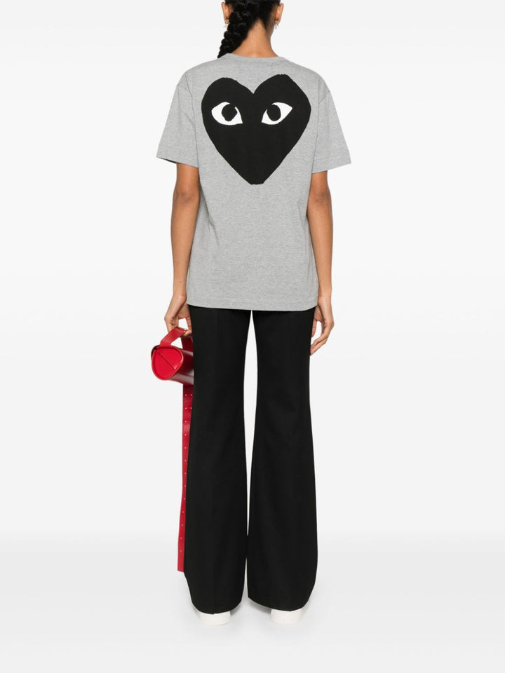 PLAY Logo Black Heart Tee