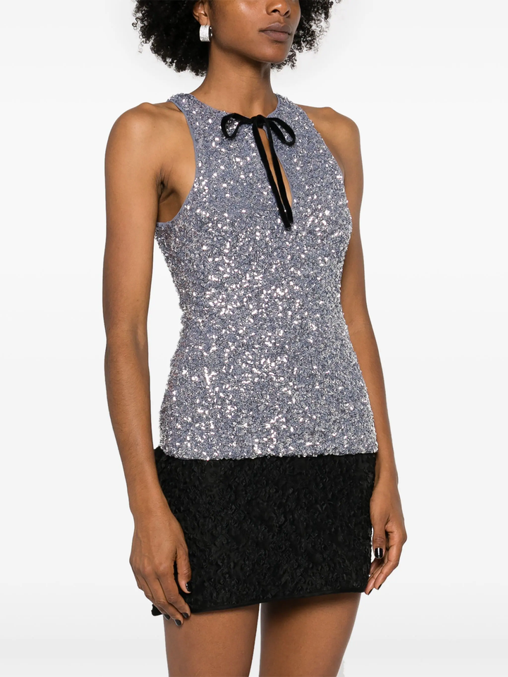 3D Sequins Top