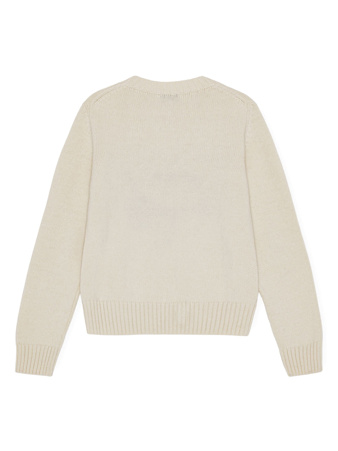 Graphic Soft Wool Mix O-Neck Sweater