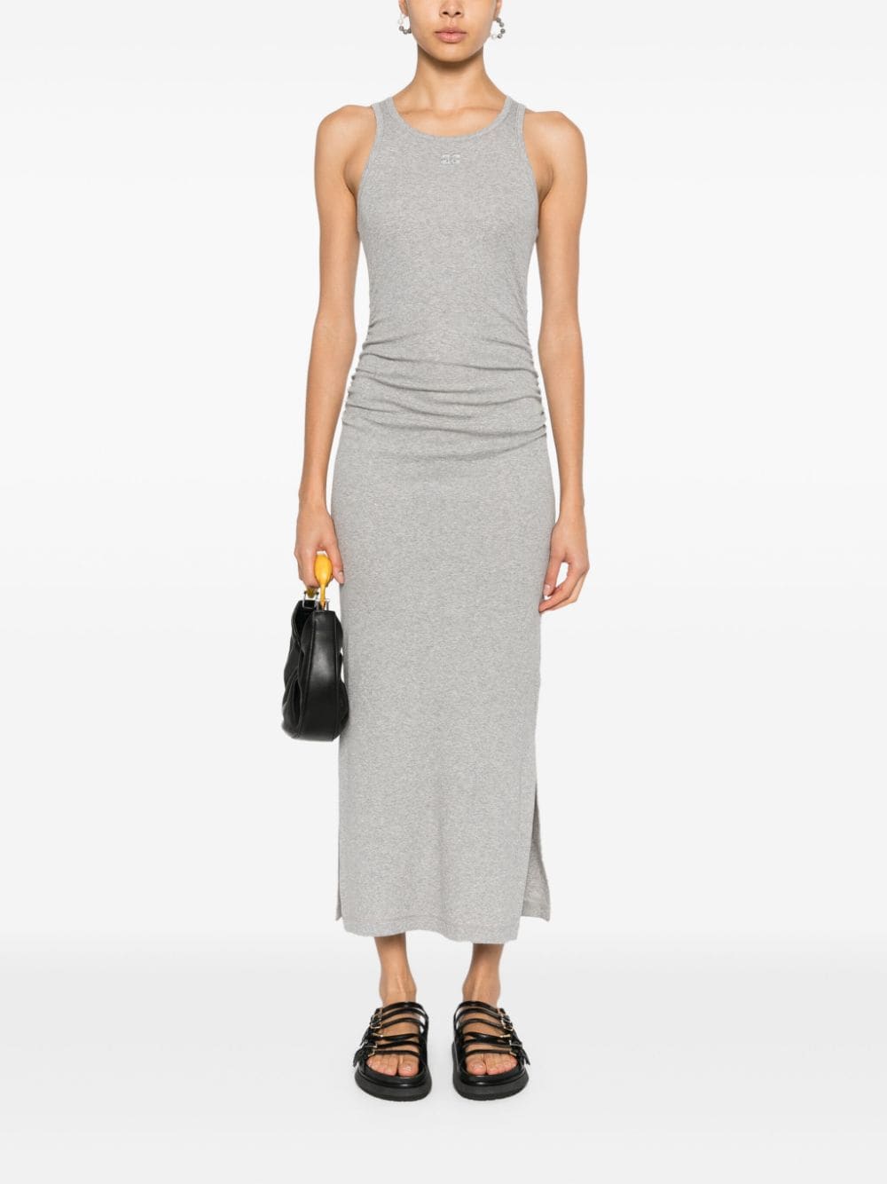Soft Cotton Rib Tank Top Long Dress Club21.com Soft Cotton Rib Tank Top Long Dress Club21.com