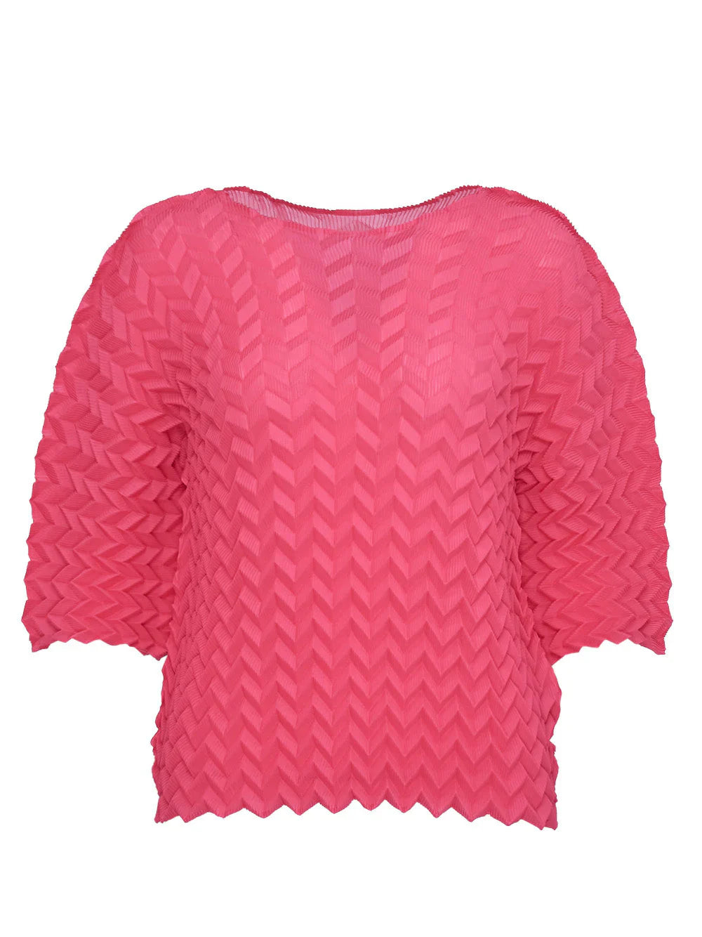 Zig Zag Pleats Top