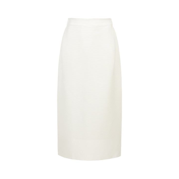 Pinstripe Knit Skirt