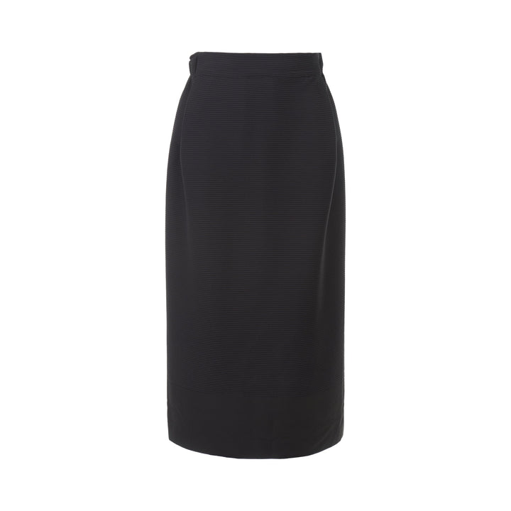 Pinstripe Knit Skirt