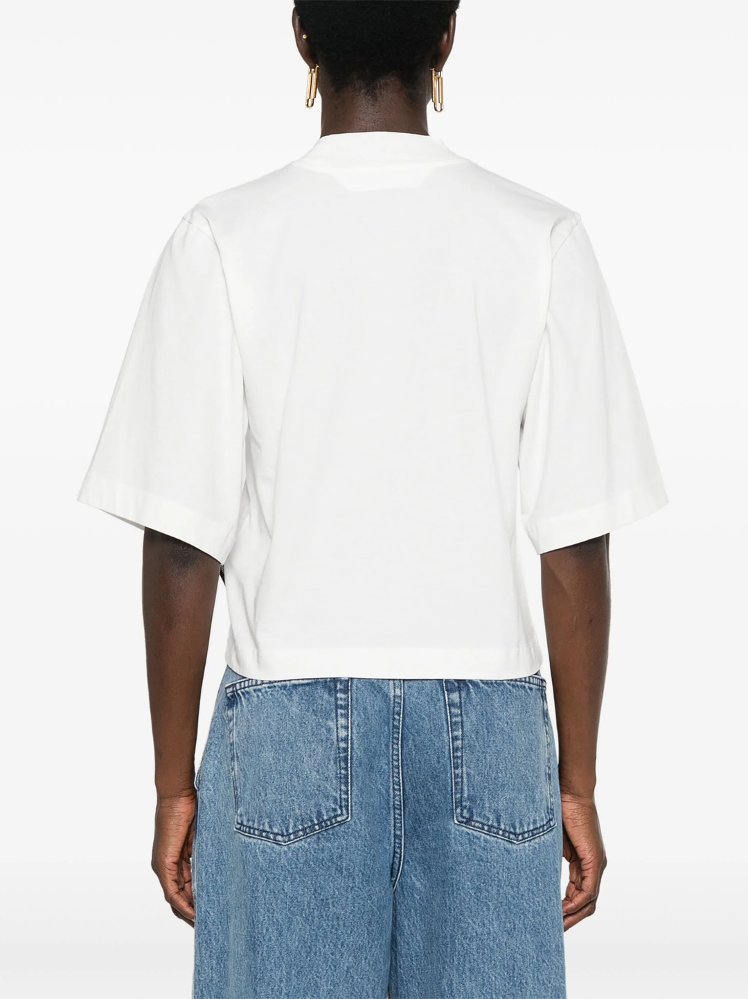 Solarized Palm Cropped Tee