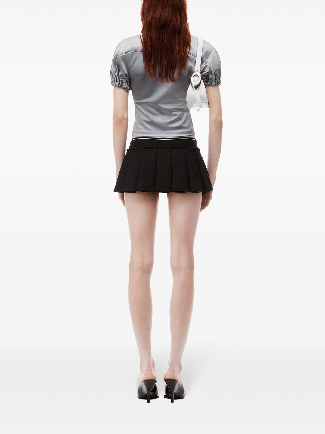 Logo Cheerleader Mini Skirt In Pique