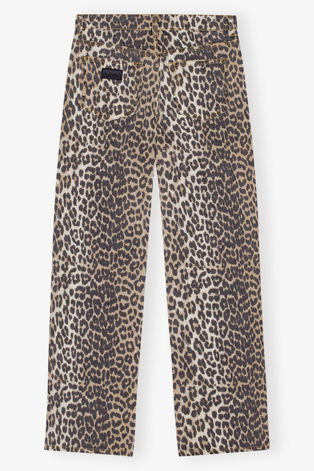 Leopard Printed Izey Jeans