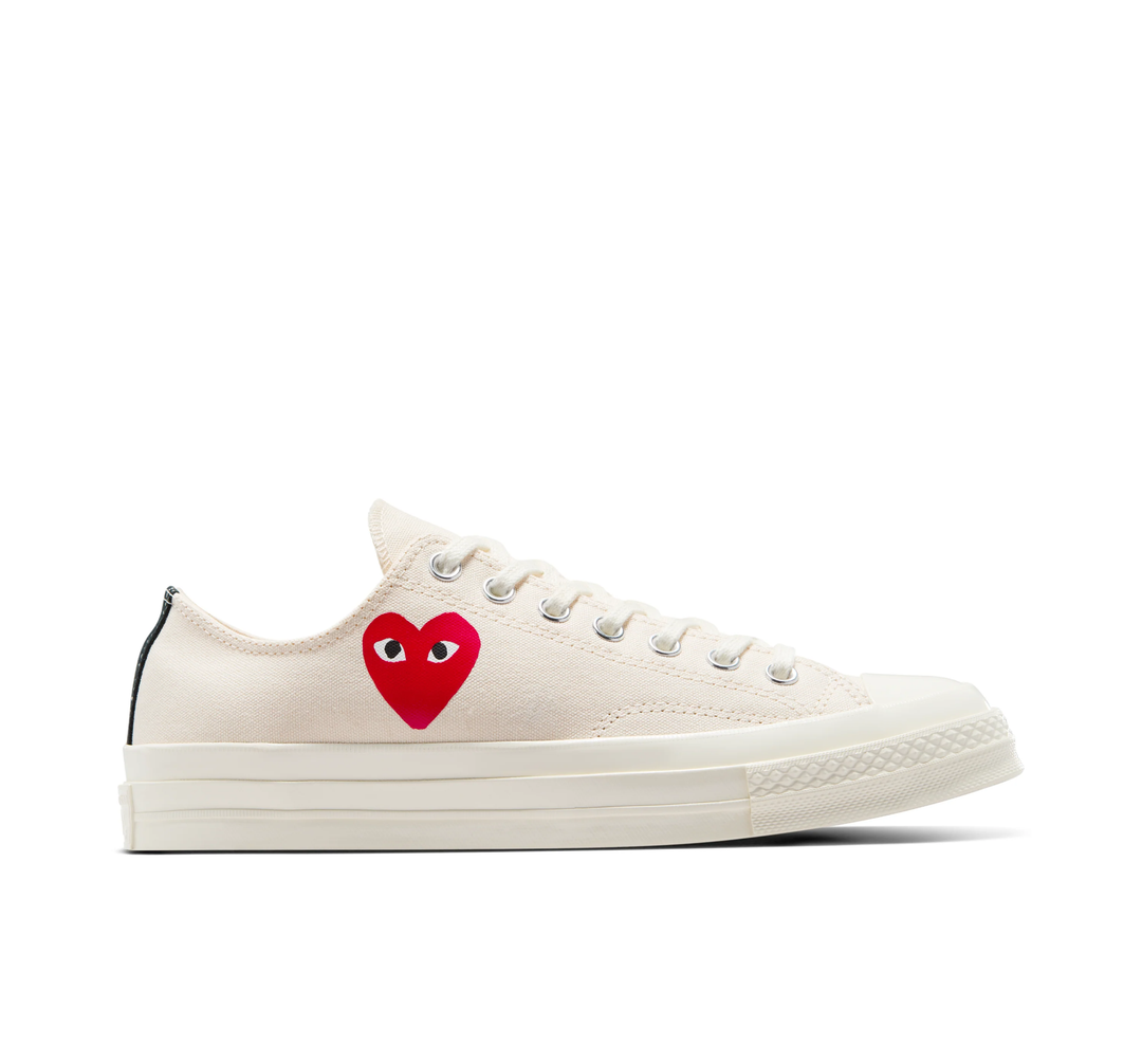 Small Red Heart Chuck Taylor Low Top