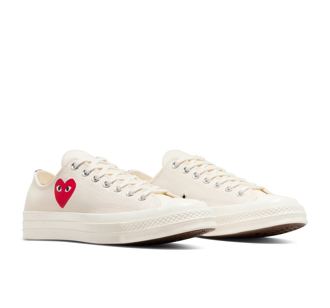 Small Red Heart Chuck Taylor Low Top
