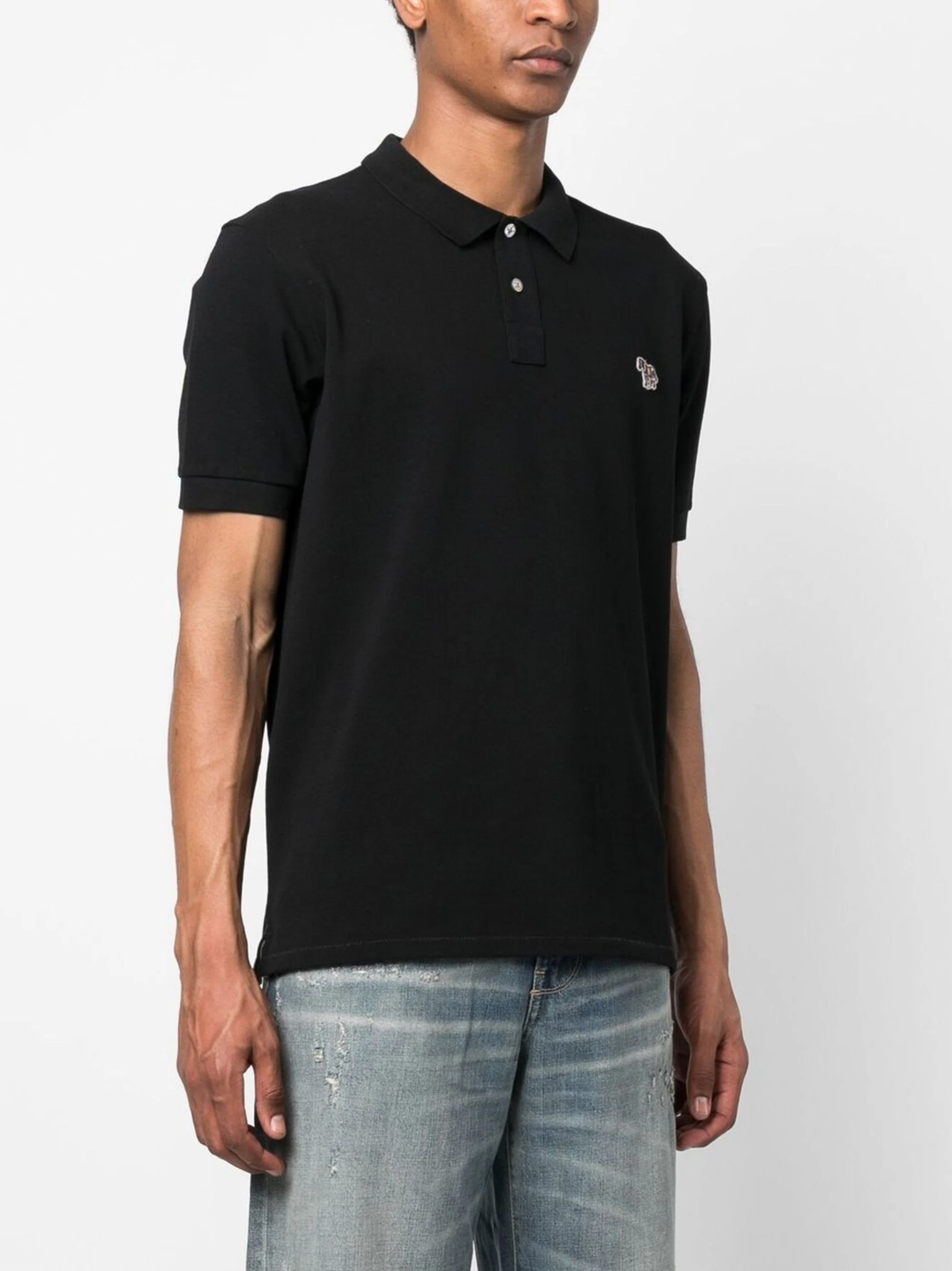 Mens Regular Fit Polo Shirt Zebra