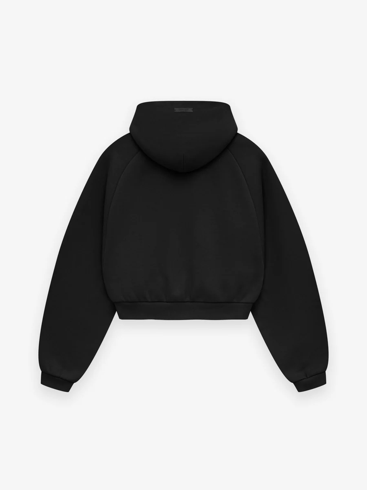 Fleece Cropped Hoodie Women