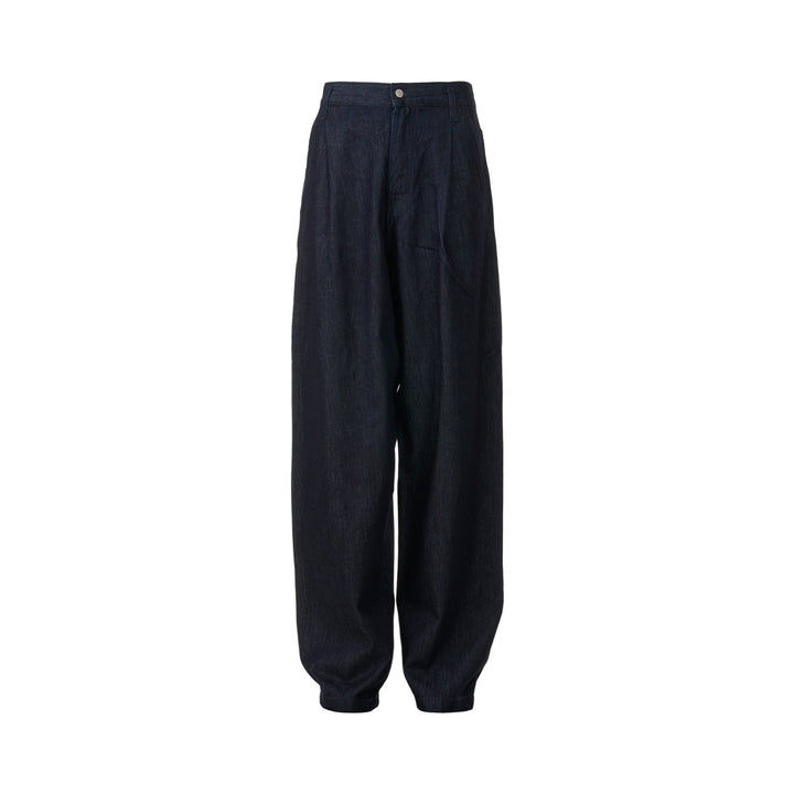 Light Weight Indigo Twill Rinsed Jeans