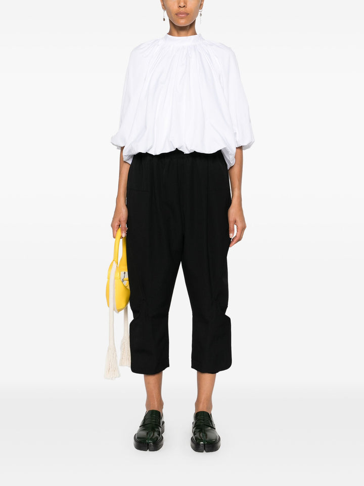 Wool Thick Gabardine Pants