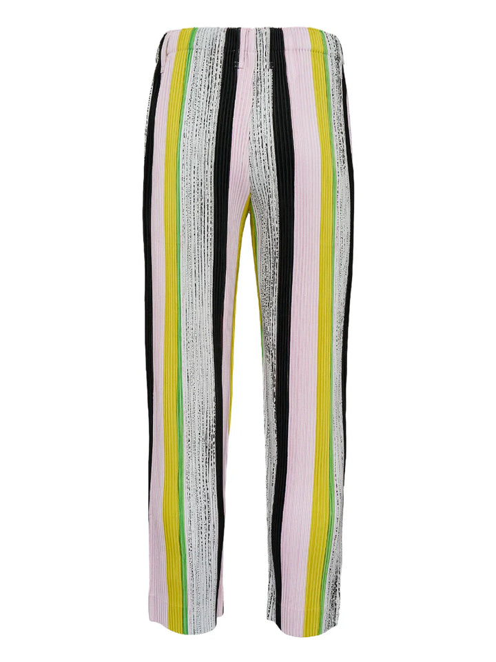 Striped Pleated Pants