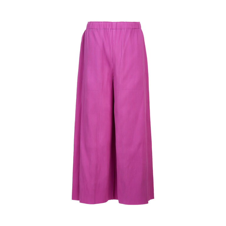 Fine Knit Pleats Pants