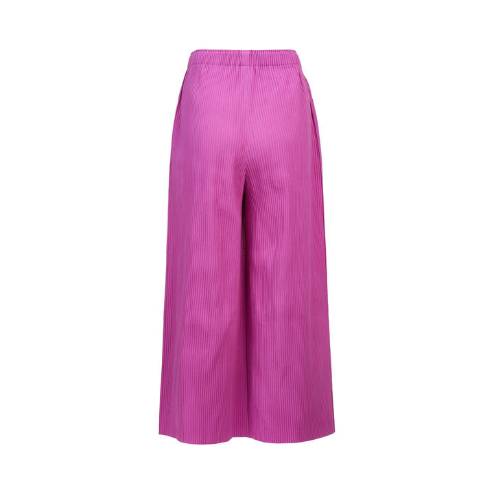 Fine Knit Pleats Pants