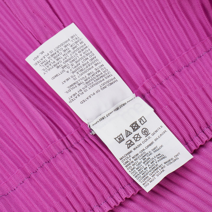 Fine Knit Pleats Pants