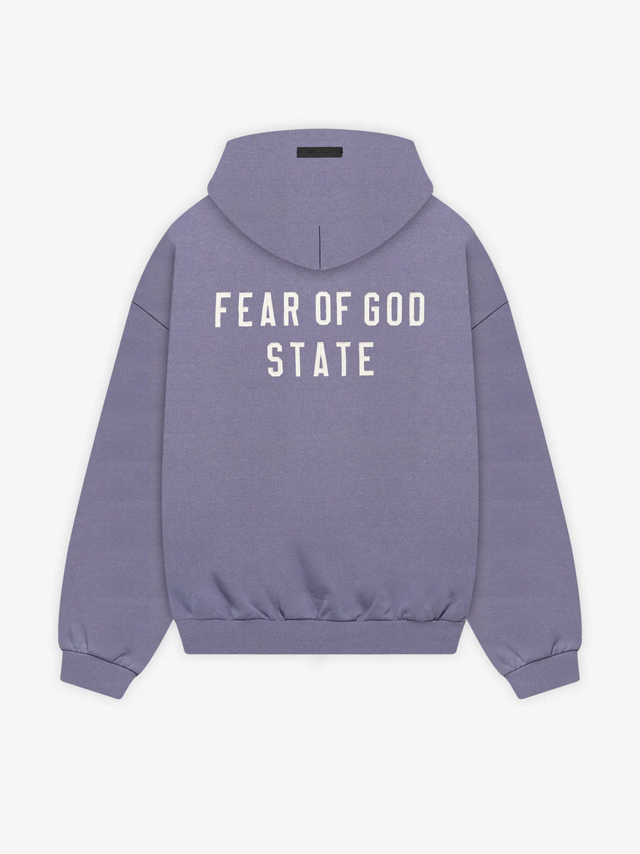 Áo khoác hoodie nam fullzip bằng fleece dày