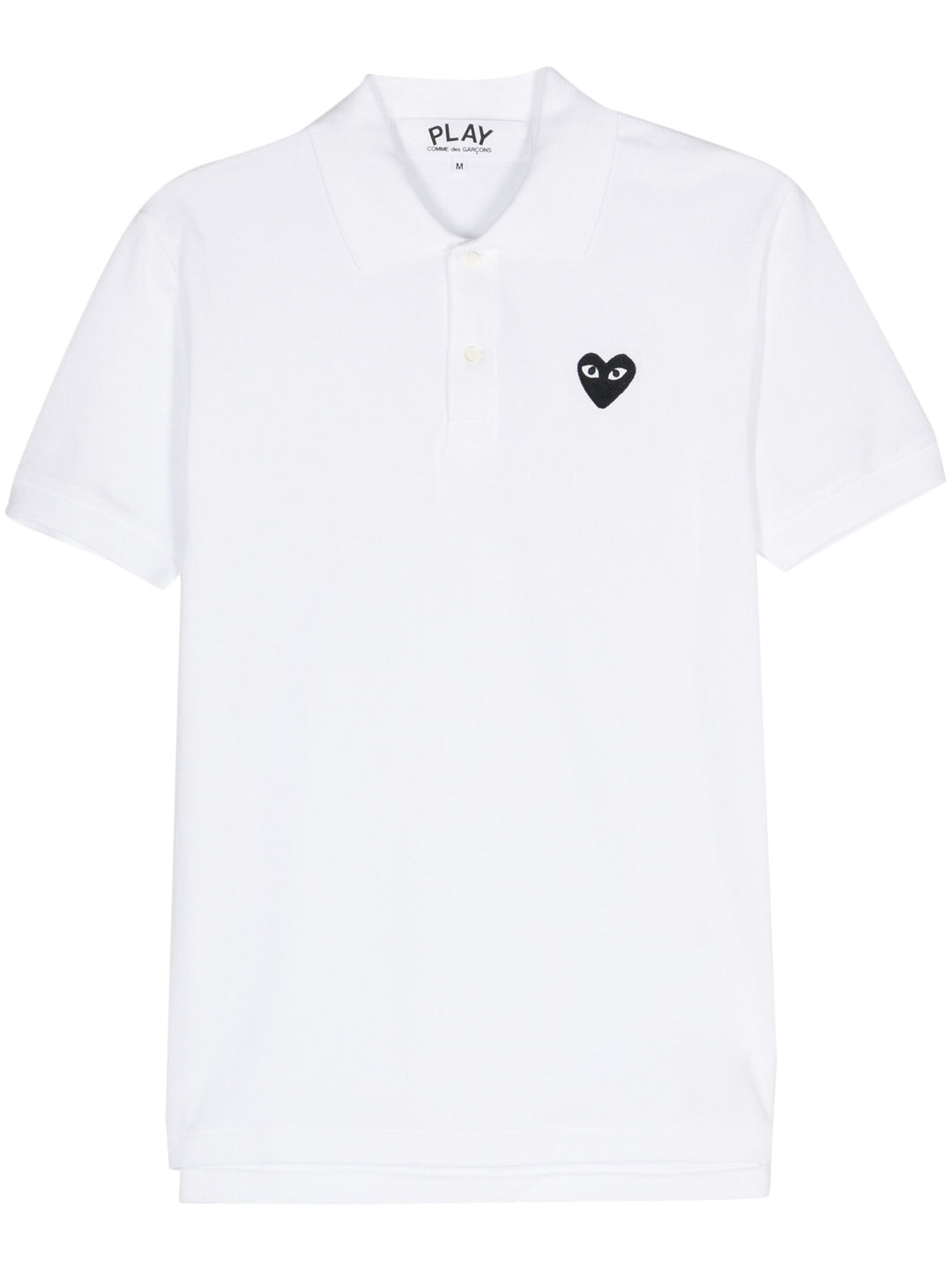 Single Black Emblem Polo Tee Unisex