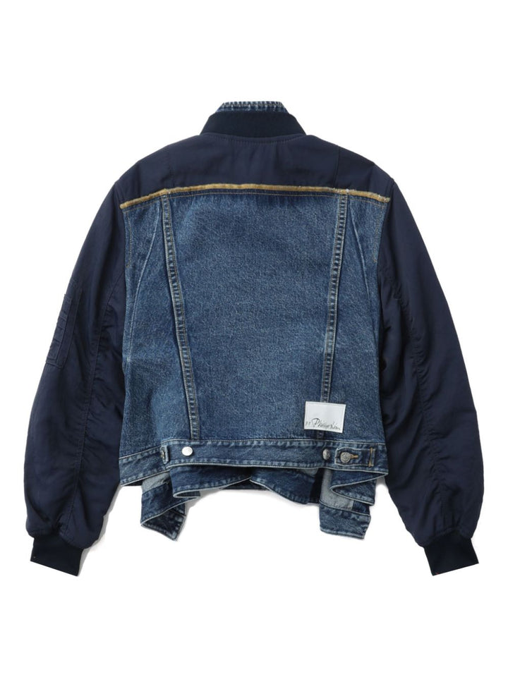 Hybrid Denim Flight Jacket