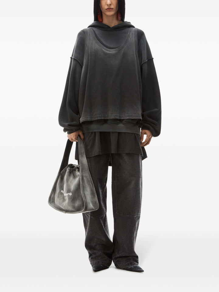 Ryan Large Bag In Ribbed Knit