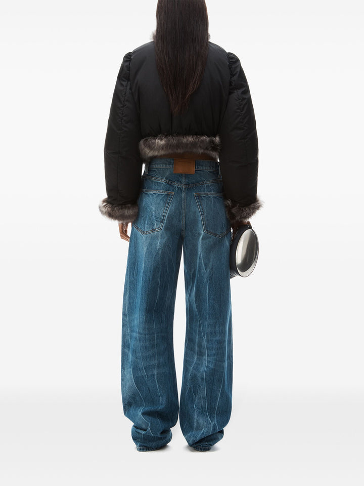 Blade Logo-Embroidered Balloon Jeans