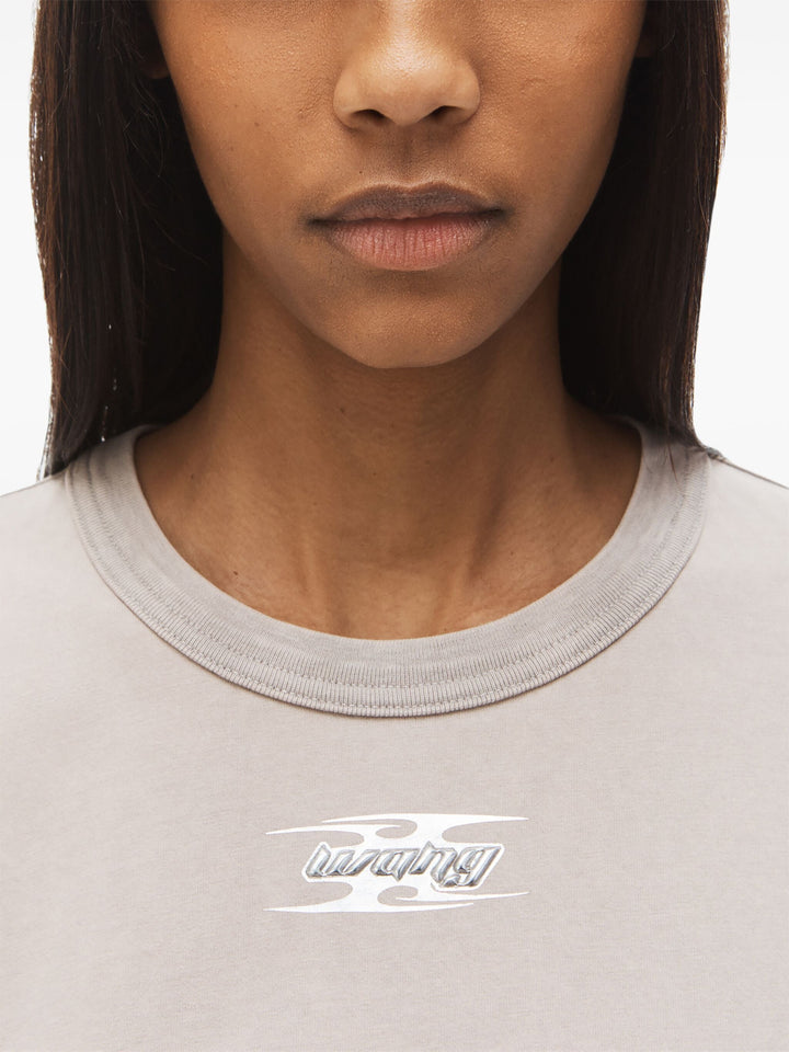 Blade Logo-Embossed Tee In Cotton