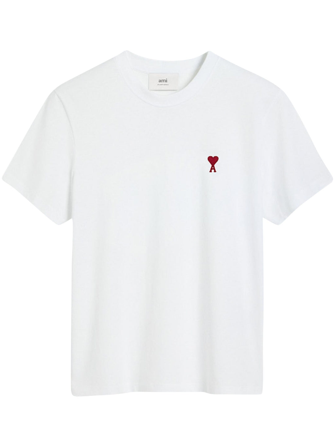 White Cotton Ami De Coeur T-Shirt