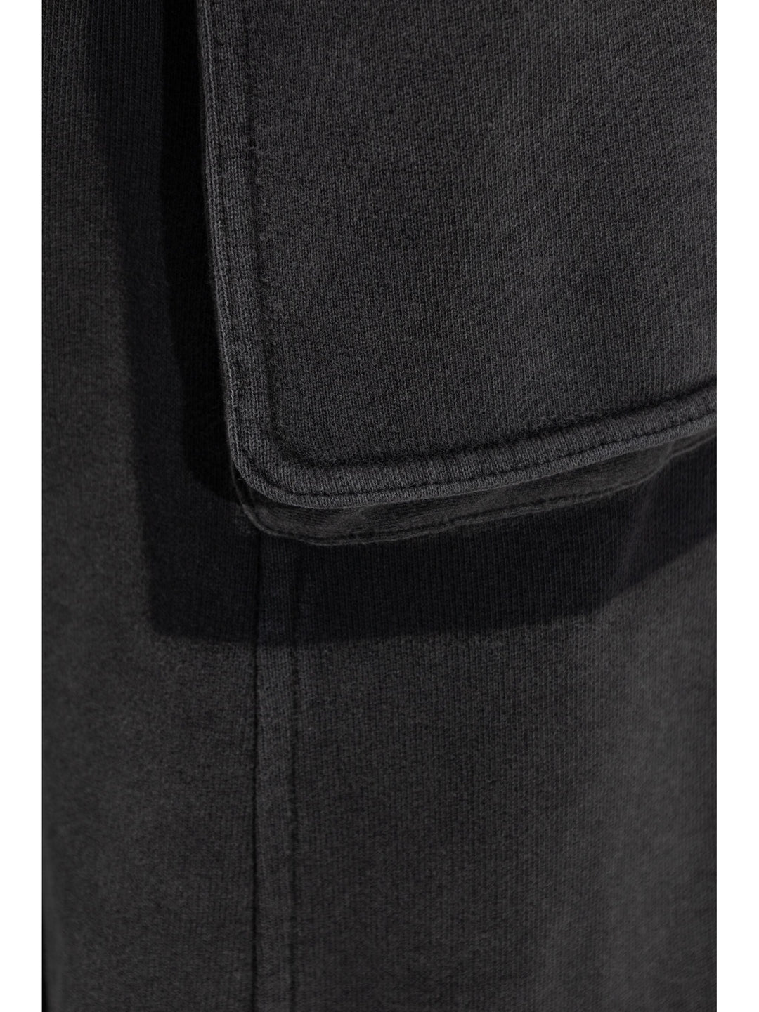 Oversized Cargo Sweatpants In Cotton Terry