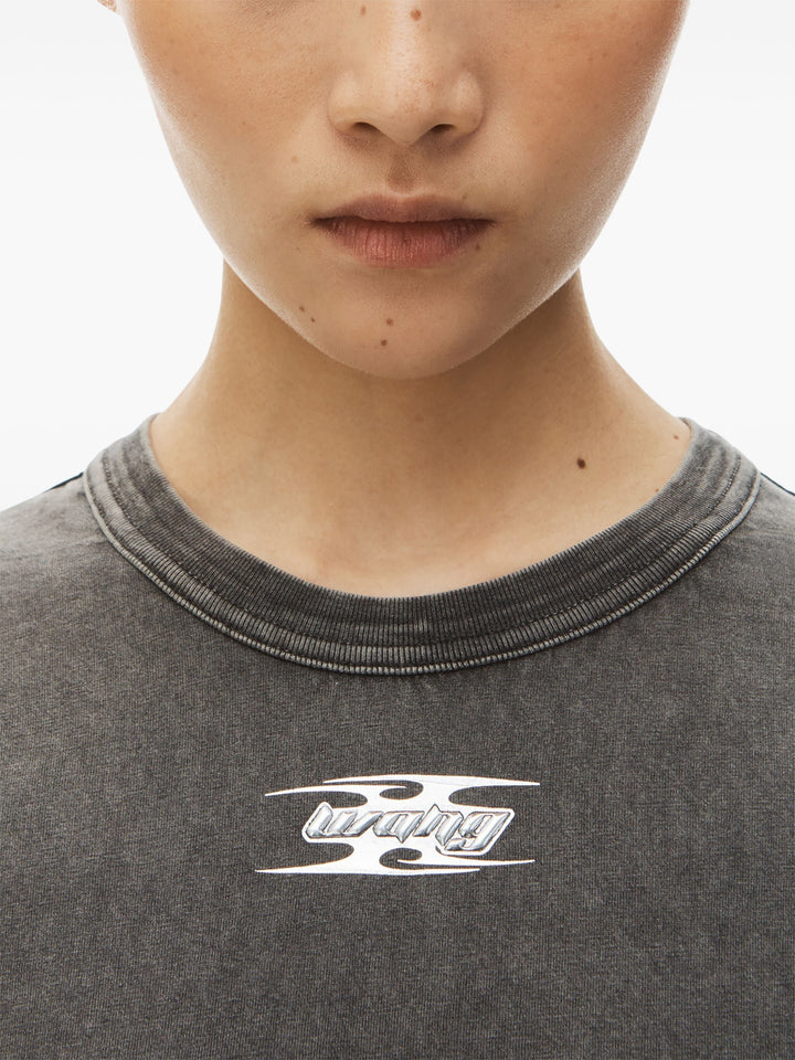 Blade Logo-Embossed Minidress In Cotton