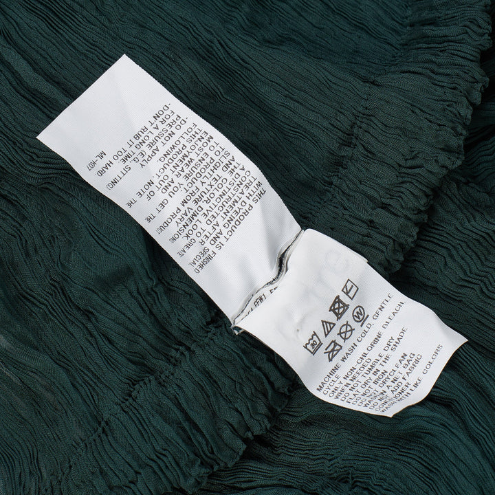 Twist See-Through Crepe Pants